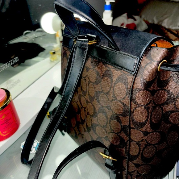 coach monogram backpack - Picture 2 of 2
